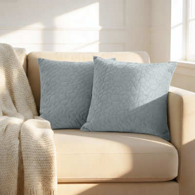 Luxury Pebble Cushion Cover- (Pack of 2)