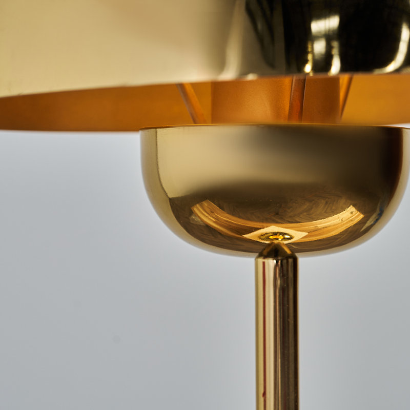 Shonnard 61Cm Gold/White Buffet Table Lamp