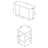 White Marble 4-Piece Dining Set