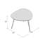     Table de bout à 3 pieds Pangea Home Hal-954953497