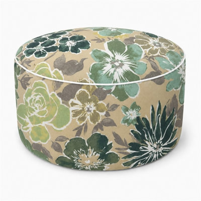 2 Pack Outdoor Inflatable Ottoman 21"x21"x9"