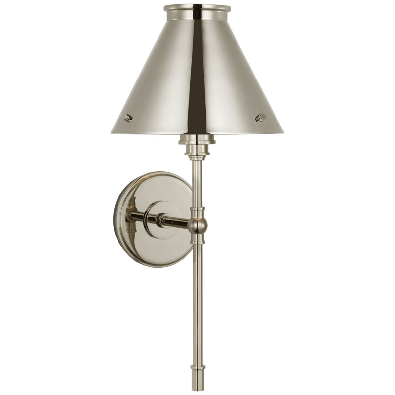 Parkington 1 - Light Wallchiere, Polished Nickel, Polished Nickel