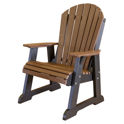 Chaise Adirondack en plastique avec table