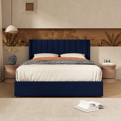 Jeilyn Upholstered Platform Drawer Storage Bed