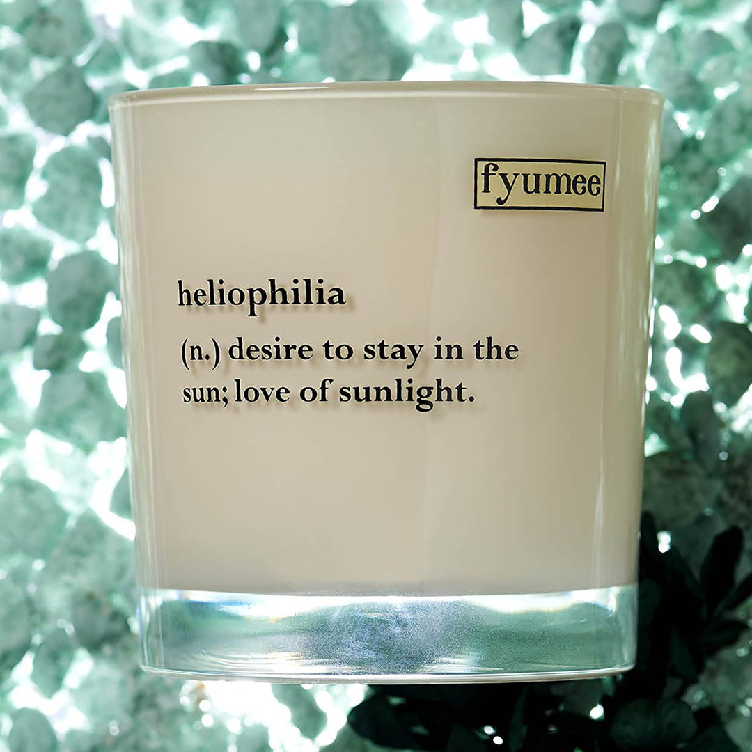 Heliophilia Creamy Bergamot Scented Jar Candle
