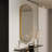 Scalloped Mirror Irregular Wall Mirror Unique Rectangle Mirrors for Bathroom，Entryway-323401840-323401843