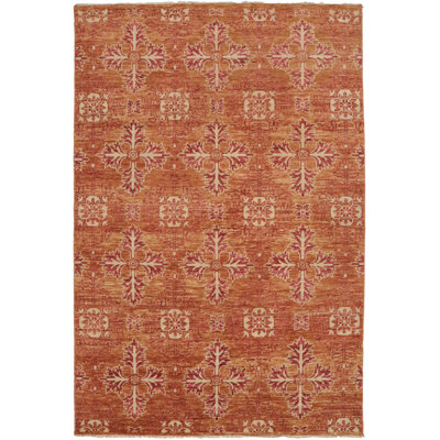 Elishea Performance Wool Floral Indoor Rug