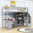 Haizley Kids Twin Loft Bed with Drawers-556665879