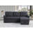 Storage Sofa: Cotton Linen & Fibre Foam Combo-824181458