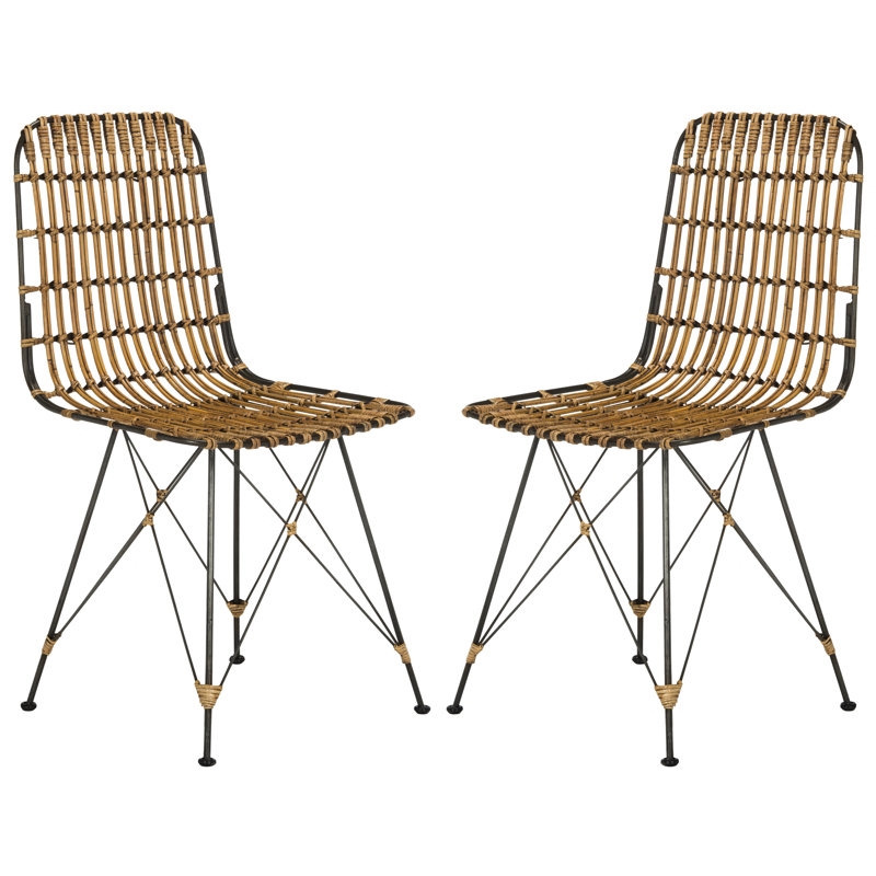 Minerva Wicker Dining Chair, Natural
