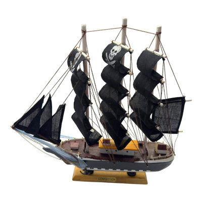 Confection Pirate Ship Figurine