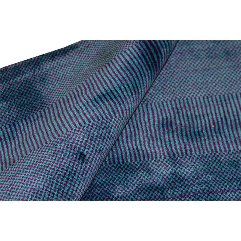 Hand-Knotted High-Quality Dark Blue Area Rug