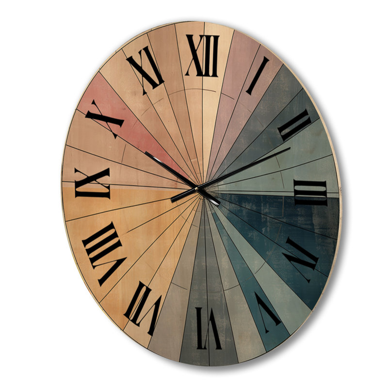Horloge murale rétro Mid Balance Mid-Century New Balance, Moyenne