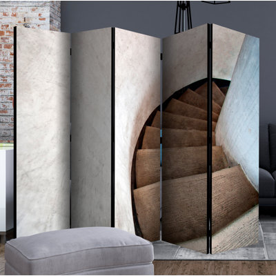 Ariane 172cm H Solid Wood Folding Room Divider