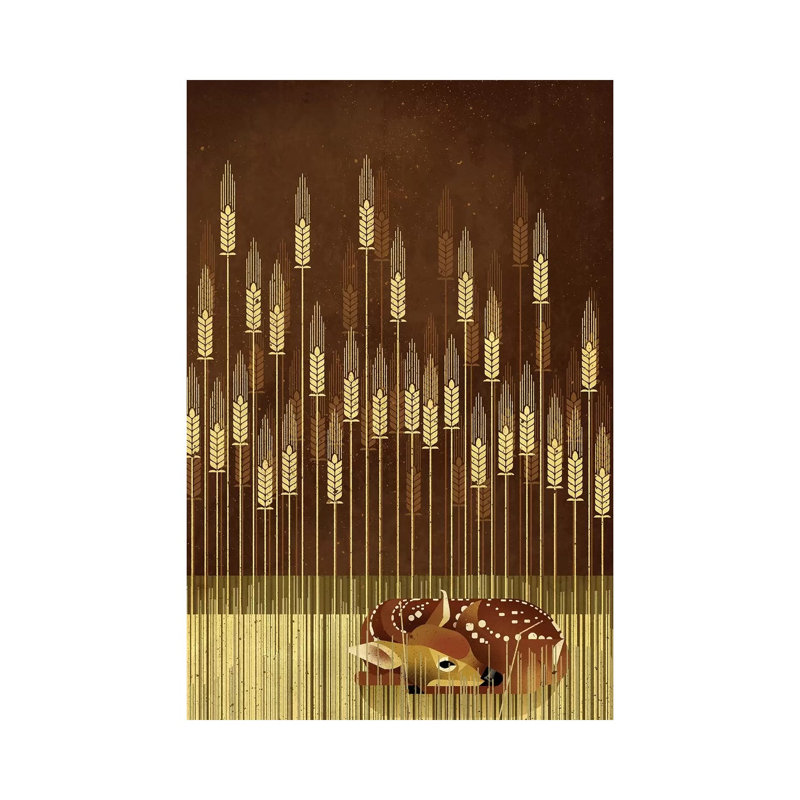 Fawn by Dieter Braun - Print on Canvas, Wrapped Canvas, 101.6 cm H x 66.04 cm W x 1.91 cm D