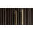 Noir 65" Ebony Brown Sideboard With Brass Handles