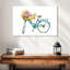 Vélo Mehar avec panier de fleurs-107943035