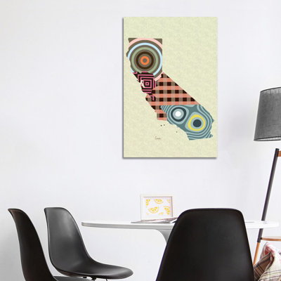 California State - Wrapped Canvas Gallery-Wrapped Canvas Giclée