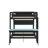 Bunk Bed With Two Built-In Gaming Desks, USB Desktop Ports & Pegboard Organizer-1459330782