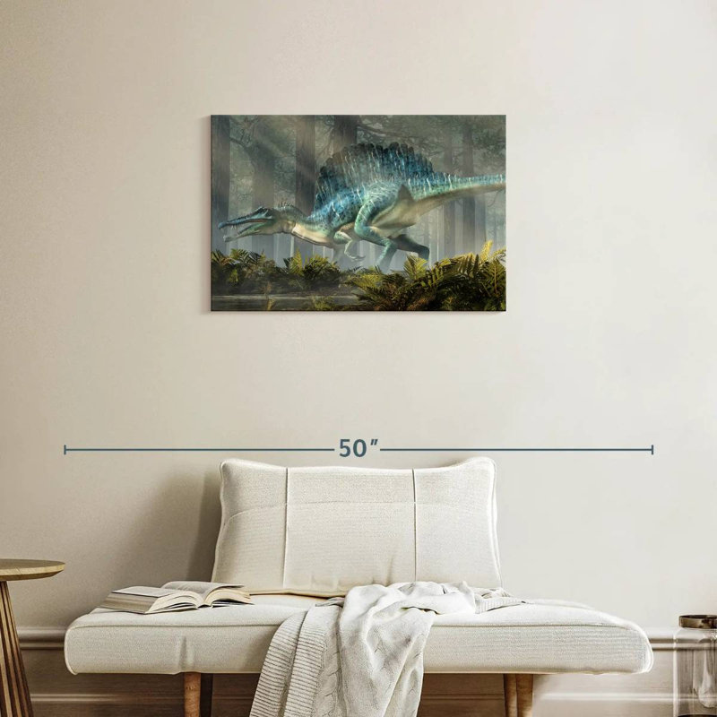 Crowle Panoramic Spinosaurus, 20" H x 30" W