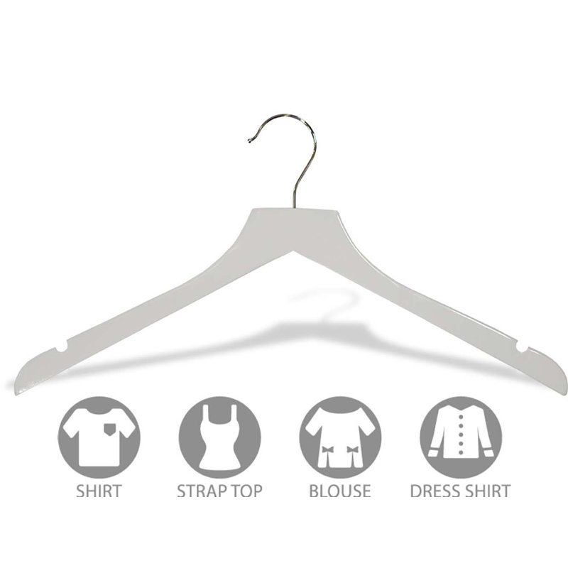 Wyckoff Wood Standard Hanger, 100, White