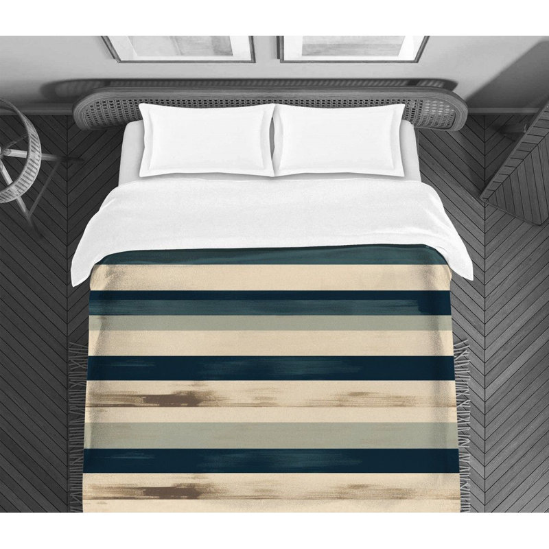 Horizontal Stripe Comforter