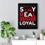 Stay Real Stay Loyal - Wrapped Canvas Print