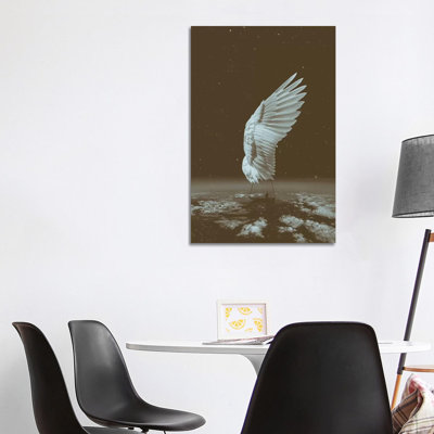 Sail Away Angel Wing by Soaring Anchor Designs - Wrapped Canvas Print