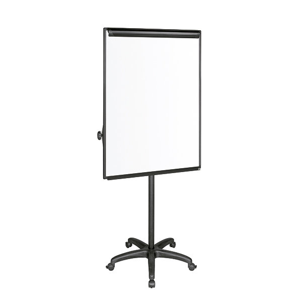 Marker Tray Flip Chart Easel, Black