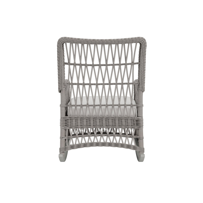 Mackinac Outdoor Rocker Chair, Canvas Natural Sunbrella® Canvas
