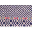 Tapis bleu / rouge Southwestern