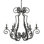 Siena 6 - Light Candle Style Empire Chandelier