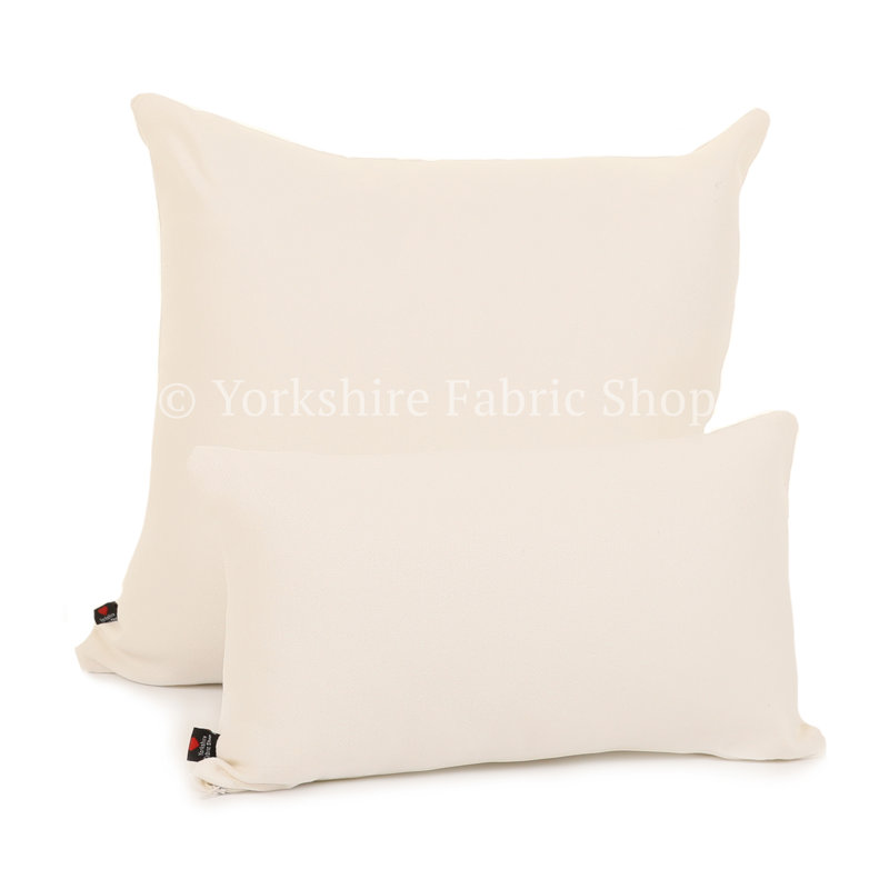 Irvine Square Cushion, Small, White