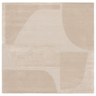 Martella Hand-Tufted Geometric Wool Rug