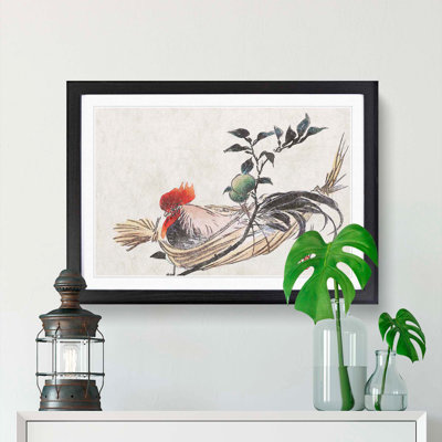 Rooster by Ogata Gekko - Picture Frame Graphic Art Print