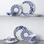 Noritake Sandefjord Set Of 4 Coupe Dinner Plates, 11"