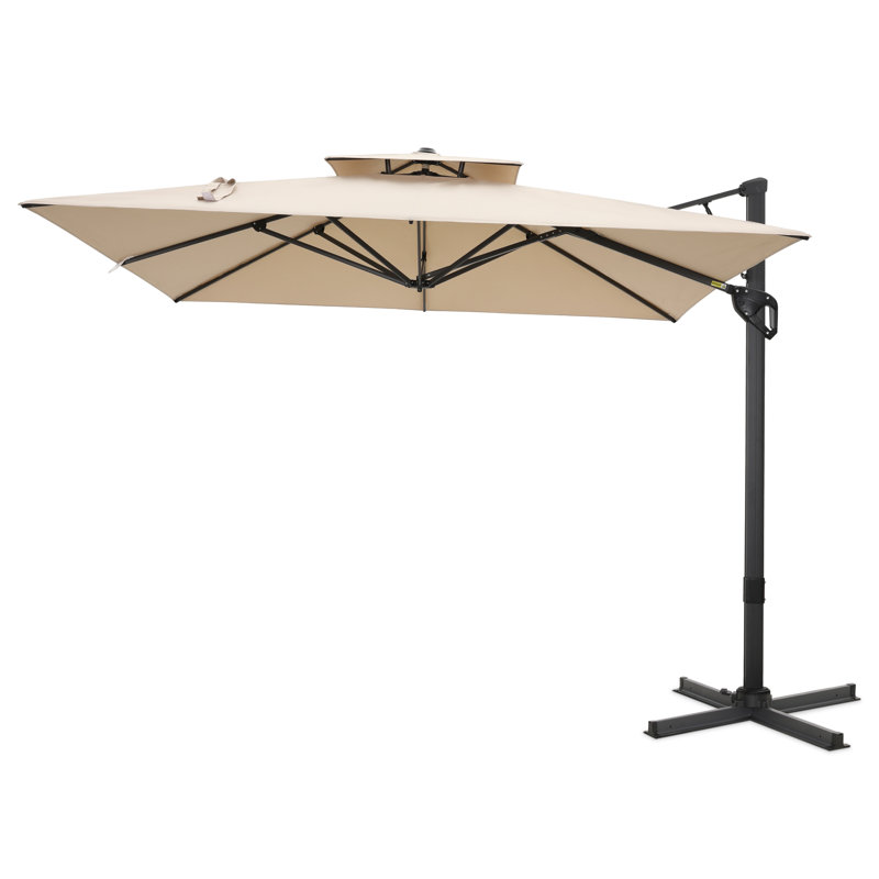 274.3cm Cantilever Parasol, Beige