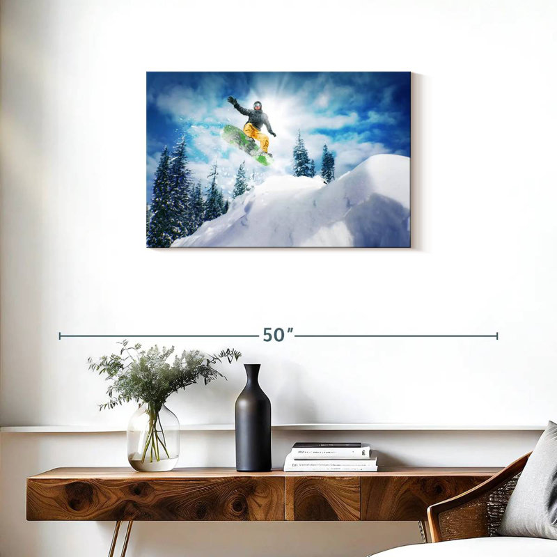 Sirci Snowboarder sautant