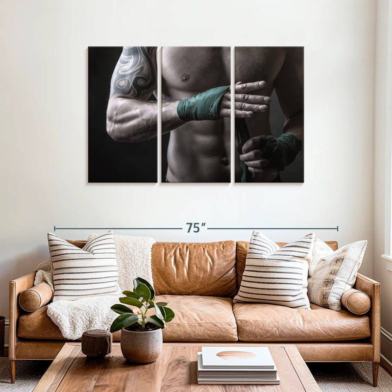 Sireci Boxing Preparation, 36" H x 57" W
