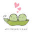 «Cute Couples IV» par Moira Hershey, art textuel sur toile tendue-568802263-550289223-550289243