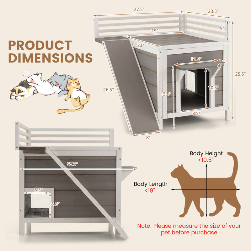 Maison pour chat Aunesti
