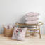 Coussin à motif floral avec housse amovible-99305900-99305895