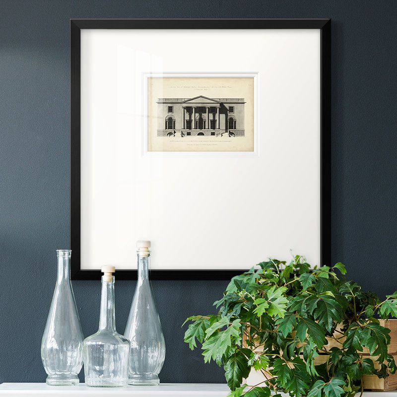 «Richardson Architecture Ipremium», reproduction encadrée, H 17 po x l 17 po x P 1,25 po