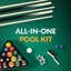 Ensemble d'accessoires pour table de billard
