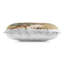 Coussin décoratif abstrait Abstract Wippling Waves, design par Lera
