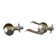Complete Stratford Entry Lever Set with Single Cylinder Deadbolt