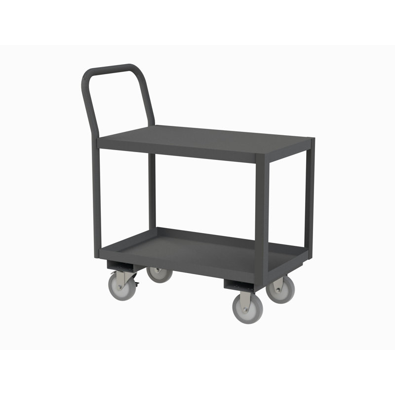 Steel Top Workbench with Wheels, 36" H x 30" W x 18" D