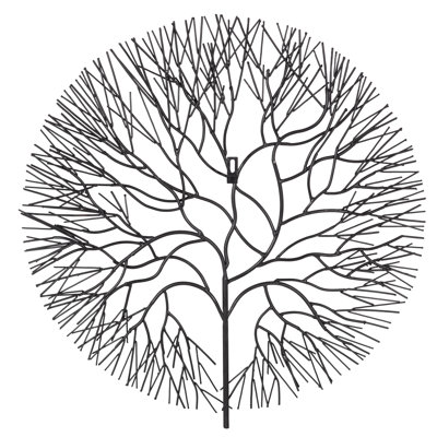 Wire Tree Wall Décor