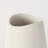 14" Cream Abstract Cylinder Ceramic Table Vase-562255412