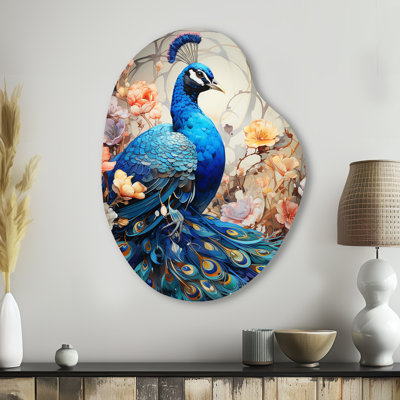 Gwynn - Indian Art Pear Shape Assymterical Metal Wall Art